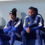 Arruabarrena, presente en el partido de la Reserva de Boca
