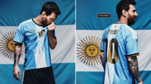 Los detalles de la camiseta especial que Messi usará en su despedida